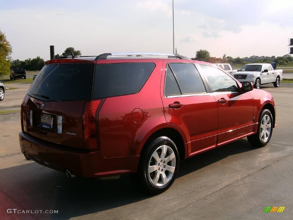 2008 SRX V6 - Crystal Red / Cashmere/Cocoa photo #5