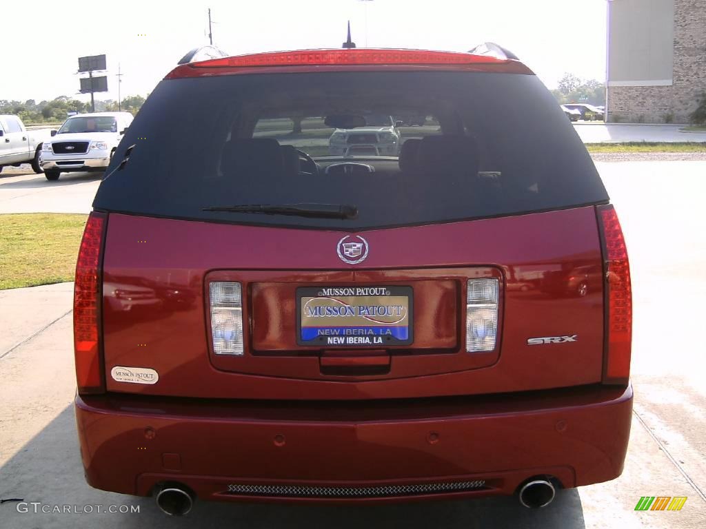 2008 SRX V6 - Crystal Red / Cashmere/Cocoa photo #6