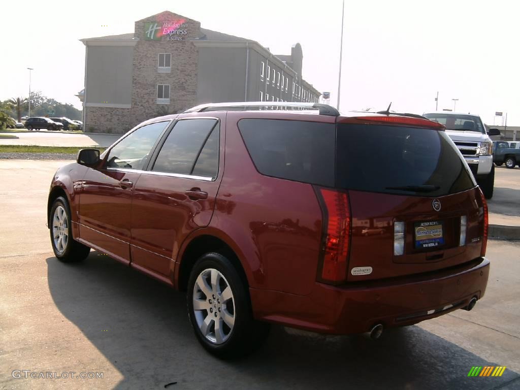2008 SRX V6 - Crystal Red / Cashmere/Cocoa photo #7