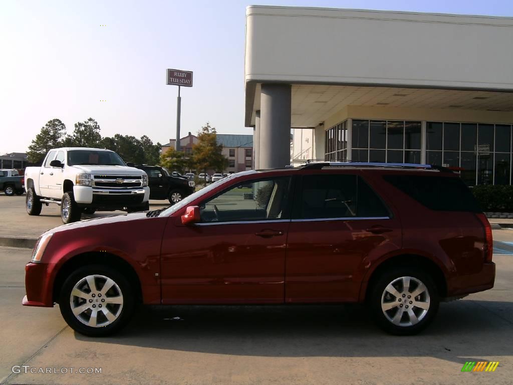 2008 SRX V6 - Crystal Red / Cashmere/Cocoa photo #8