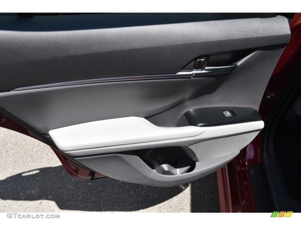 2018 Camry SE - Ruby Flare Pearl / Ash photo #21