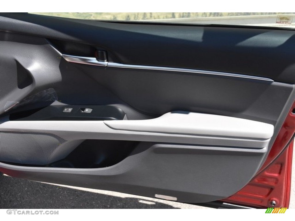 2018 Camry SE - Ruby Flare Pearl / Ash photo #22