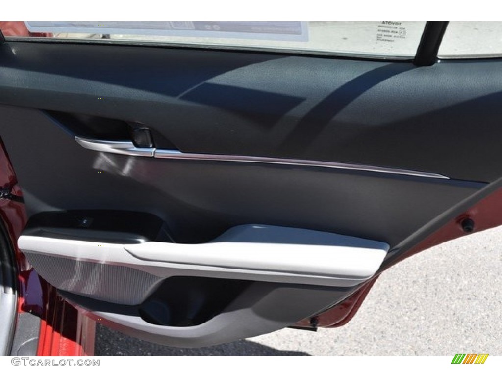 2018 Camry SE - Ruby Flare Pearl / Ash photo #23