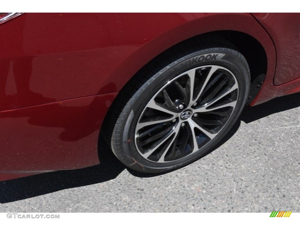 2018 Camry SE - Ruby Flare Pearl / Ash photo #34