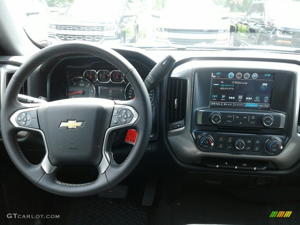 2018 Silverado 1500 LT Crew Cab - Deep Ocean Blue Metallic / Dark Ash/Jet Black photo #13