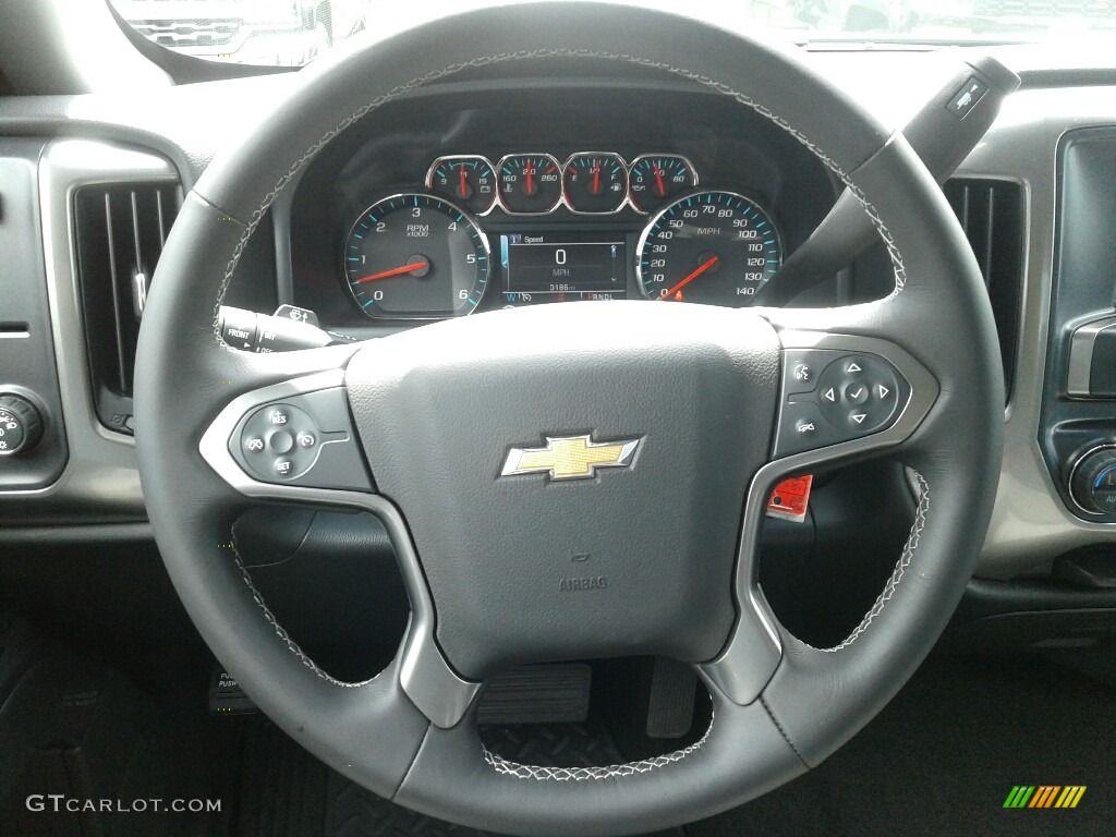 2018 Silverado 1500 LT Crew Cab - Deep Ocean Blue Metallic / Dark Ash/Jet Black photo #14