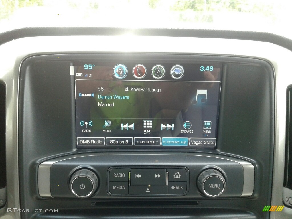 2018 Silverado 1500 LT Crew Cab - Deep Ocean Blue Metallic / Dark Ash/Jet Black photo #15