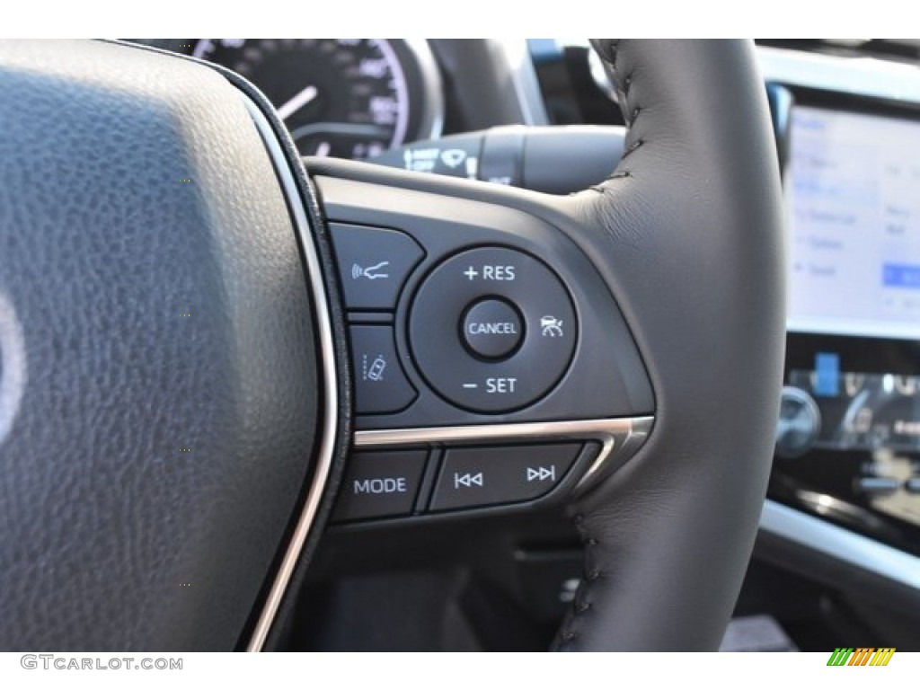 2018 Camry XLE - Wind Chill Pearl / Black photo #27