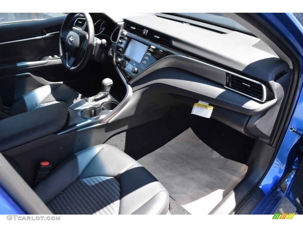 2018 Camry SE - Blue Streak Metallic / Black photo #11