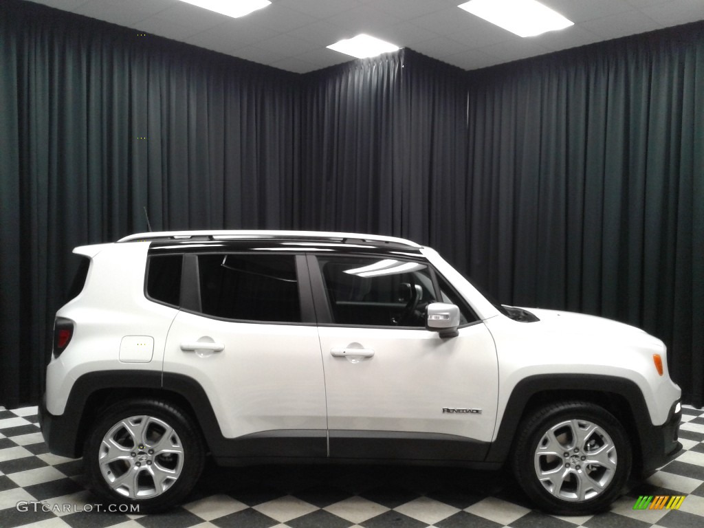 2018 Renegade Limited - Alpine White / Black photo #5