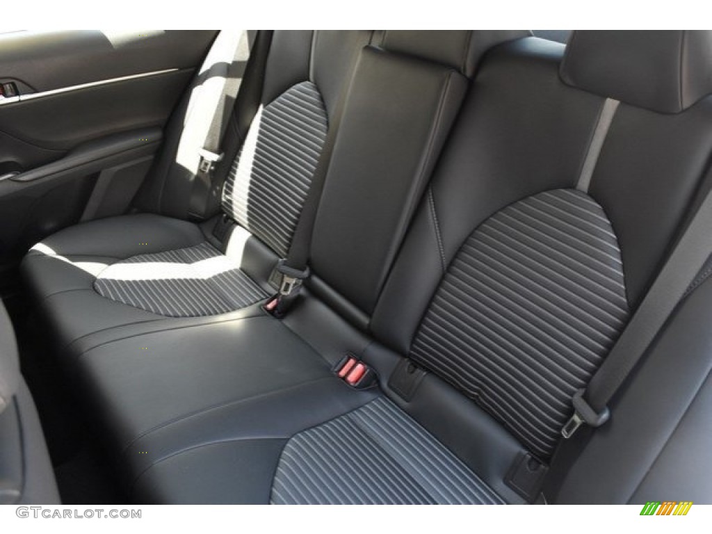 2018 Camry SE - Blue Streak Metallic / Black photo #16