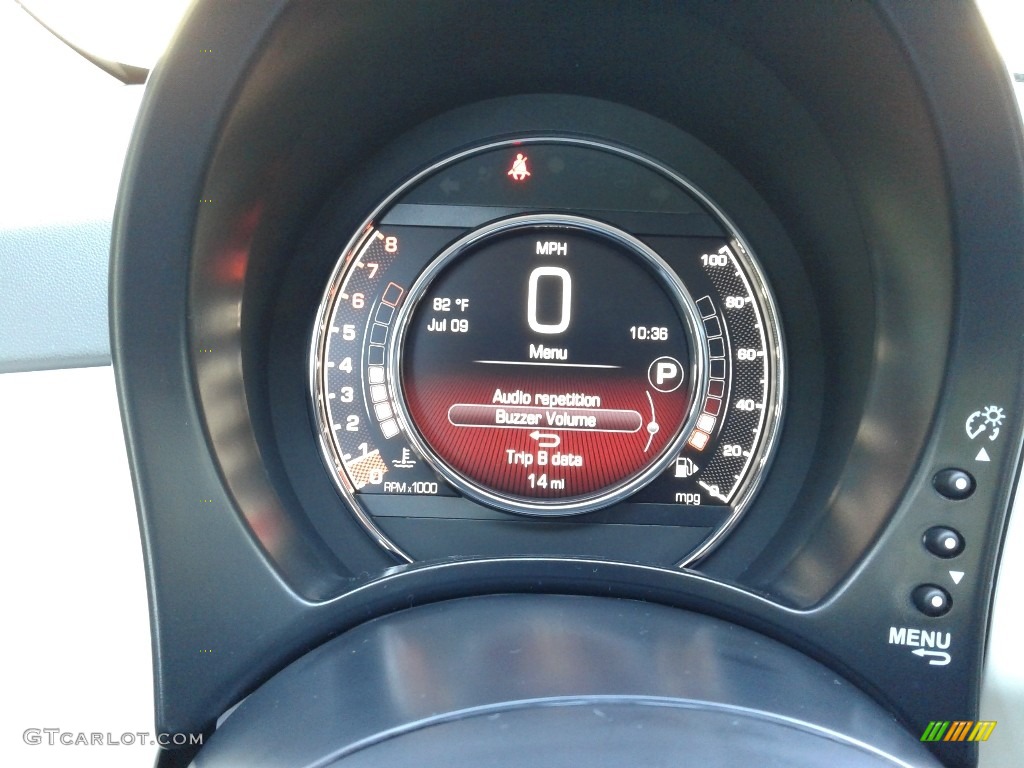 2018 Fiat 500 Pop Gauges Photo #128163705