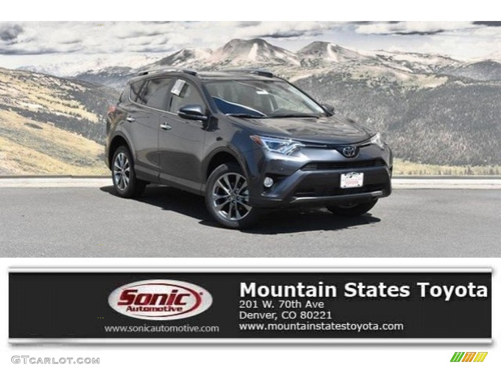2018 RAV4 Limited AWD - Magnetic Gray Metallic / Black photo #1
