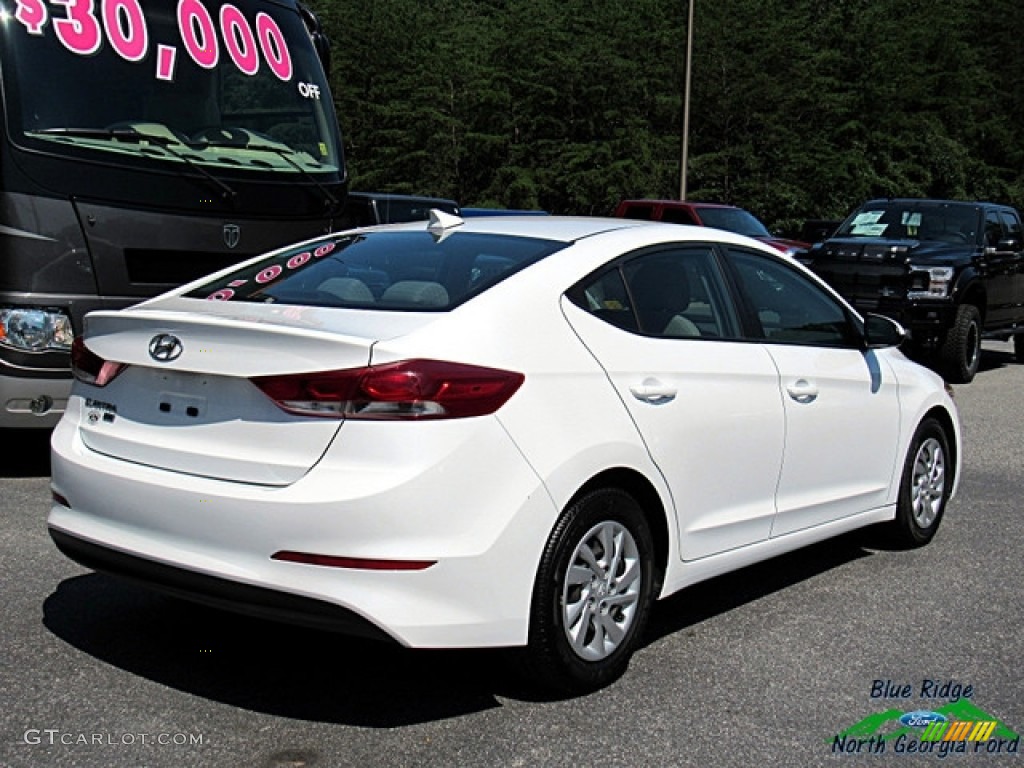2017 Elantra SE - White / Beige photo #5