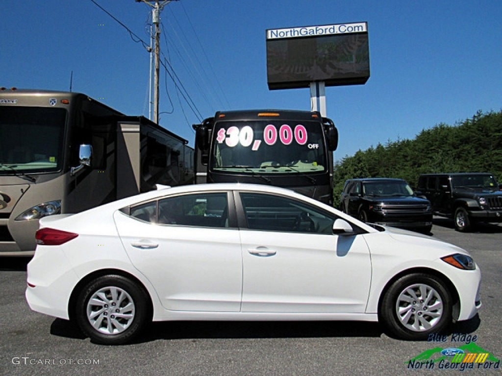 2017 Elantra SE - White / Beige photo #6