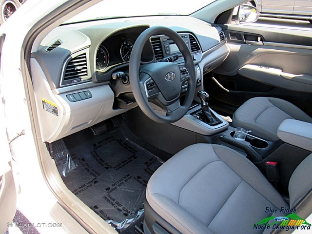 2017 Elantra SE - White / Beige photo #24