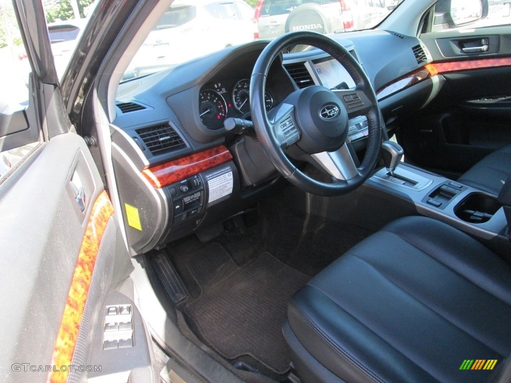 2011 Outback 3.6R Limited Wagon - Graphite Gray Metallic / Off Black photo #12
