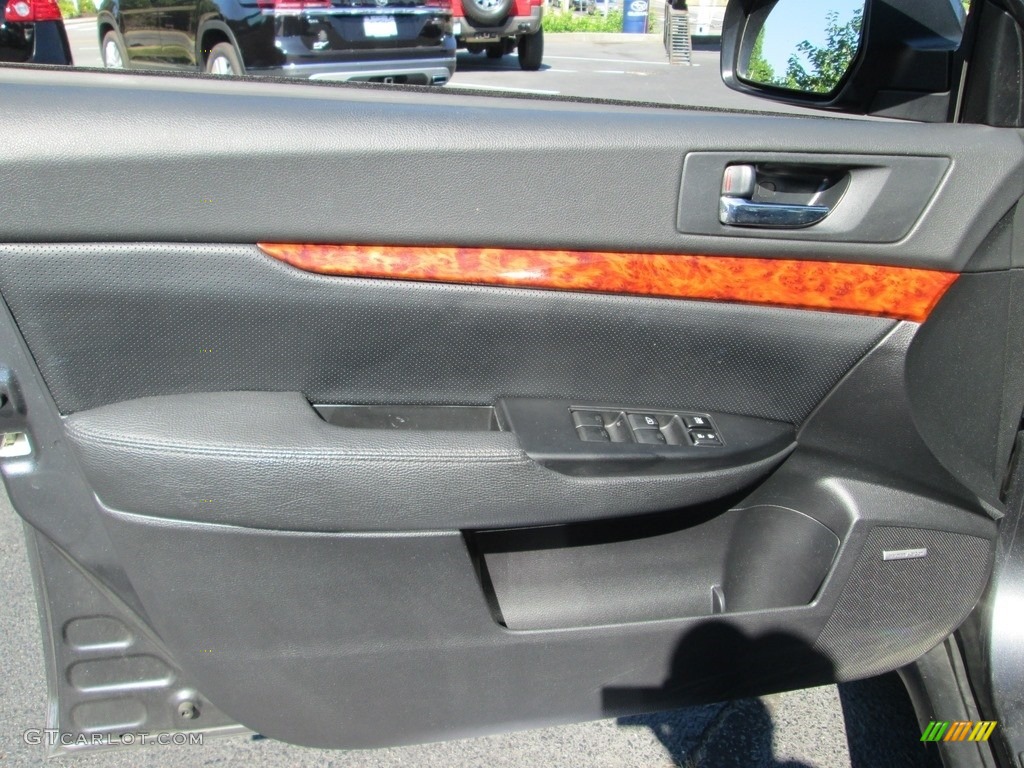 2011 Outback 3.6R Limited Wagon - Graphite Gray Metallic / Off Black photo #14