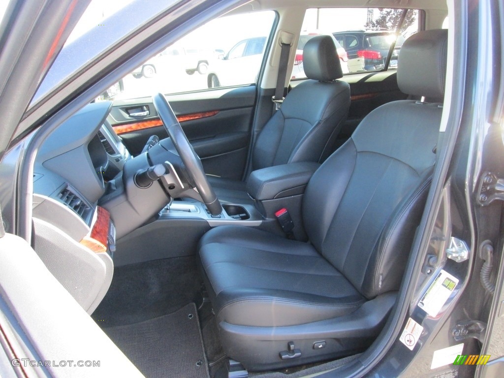 2011 Outback 3.6R Limited Wagon - Graphite Gray Metallic / Off Black photo #16