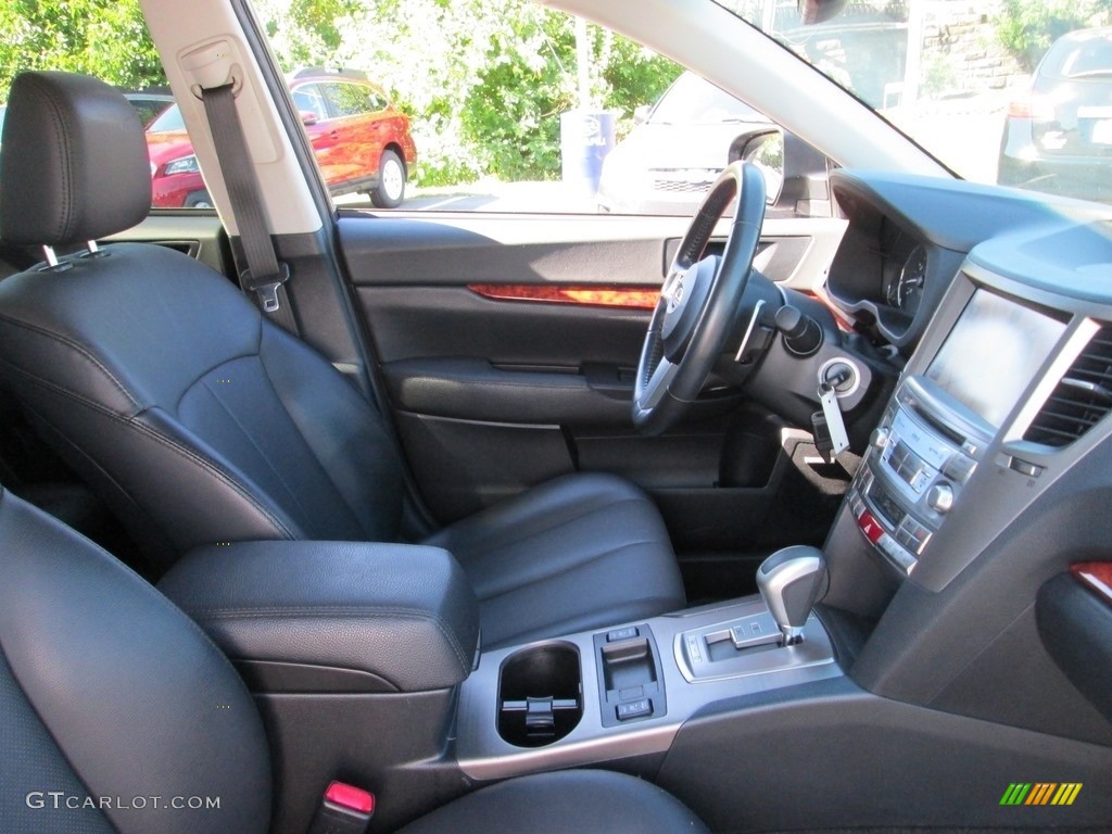 2011 Outback 3.6R Limited Wagon - Graphite Gray Metallic / Off Black photo #17