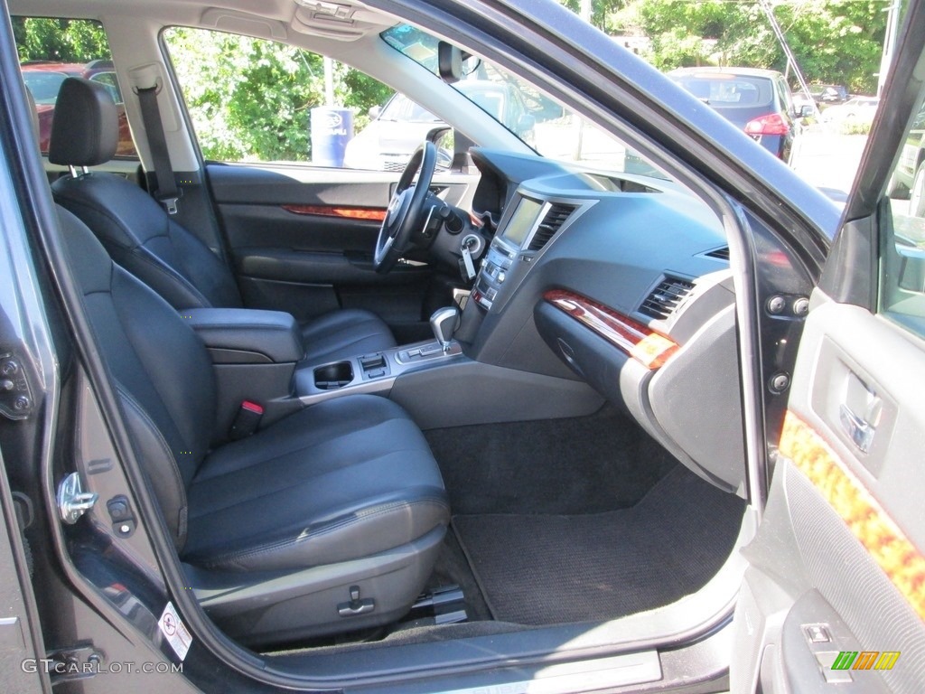 2011 Outback 3.6R Limited Wagon - Graphite Gray Metallic / Off Black photo #18