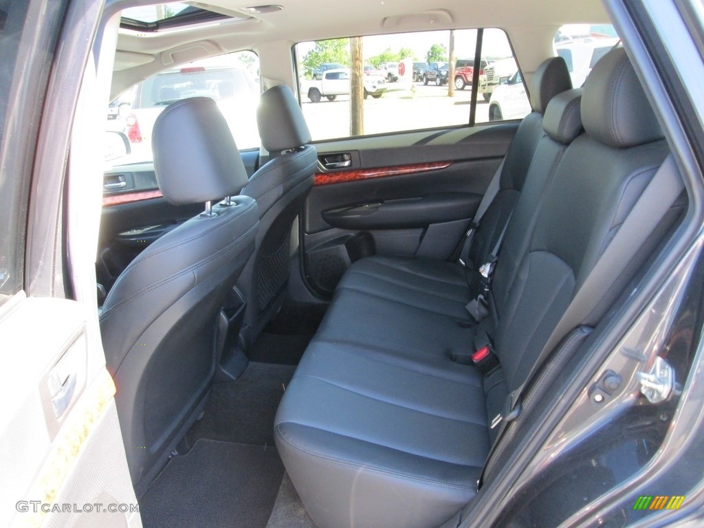 2011 Outback 3.6R Limited Wagon - Graphite Gray Metallic / Off Black photo #23