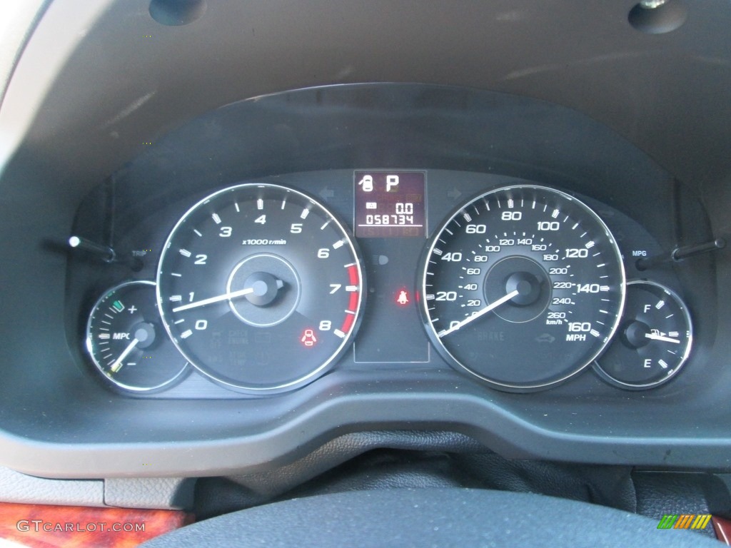 2011 Outback 3.6R Limited Wagon - Graphite Gray Metallic / Off Black photo #28