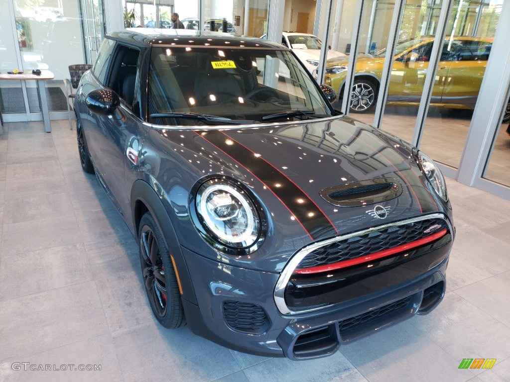 2019 Hardtop John Cooper Works 2 Door - Thunder Grey / Carbon Black photo #1