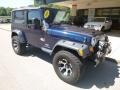 2004 Patriot Blue Pearl Jeep Wrangler Unlimited 4x4  photo #2