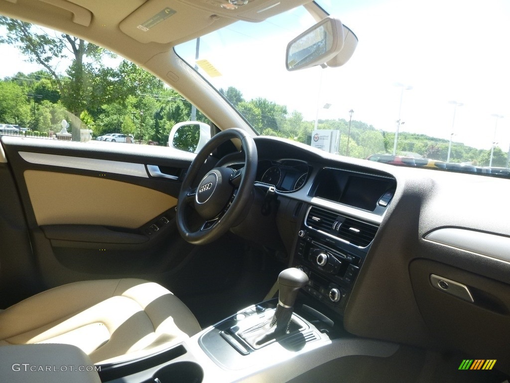 2016 A4 2.0T Premium quattro - Glacier White Metallic / Velvet Beige photo #12