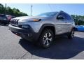 2018 Billet Silver Metallic Jeep Cherokee Trailhawk 4x4  photo #3