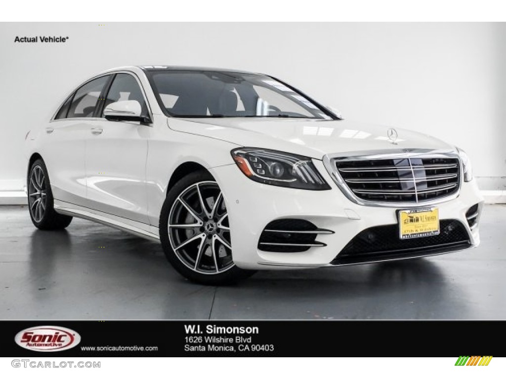 designo Diamond White Metallic Mercedes-Benz S