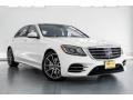 2018 designo Diamond White Metallic Mercedes-Benz S 450 Sedan  photo #11