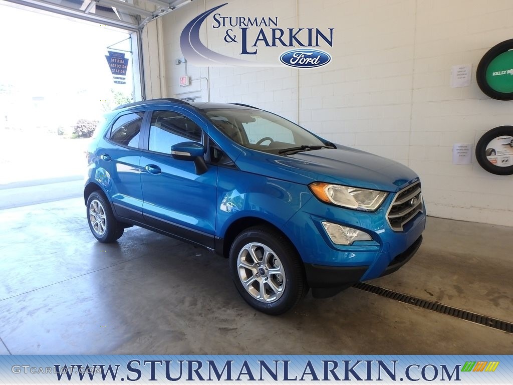 Blue Candy Ford EcoSport