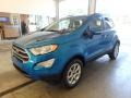 2018 Blue Candy Ford EcoSport SE 4WD  photo #4