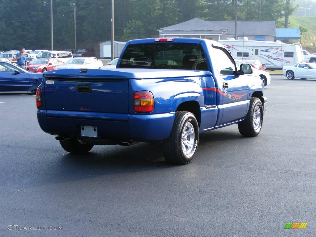 2003 Silverado 1500 LS Regular Cab - Arrival Blue Metallic / Dark Charcoal photo #6