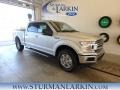 2018 Ingot Silver Ford F150 XLT SuperCrew 4x4  photo #1