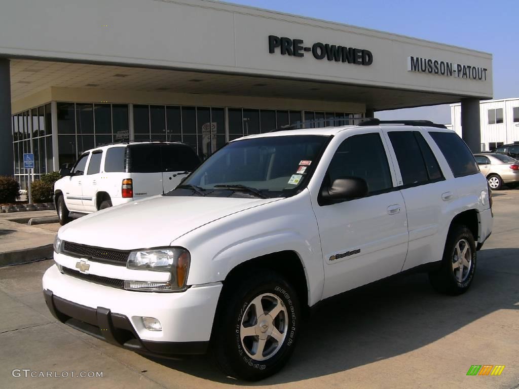 2004 TrailBlazer LS - Summit White / Pewter photo #1