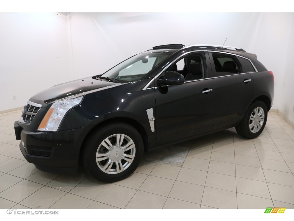 2012 SRX Luxury AWD - Black Ice Metallic / Ebony/Ebony photo #3