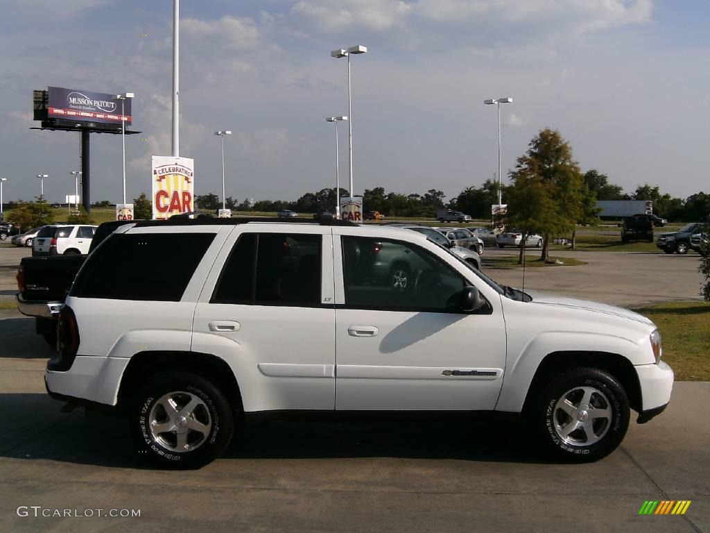 2004 TrailBlazer LS - Summit White / Pewter photo #4