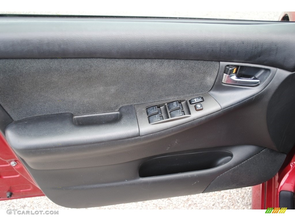 2006 Corolla S - Impulse Red Pearl / Dark Charcoal photo #10