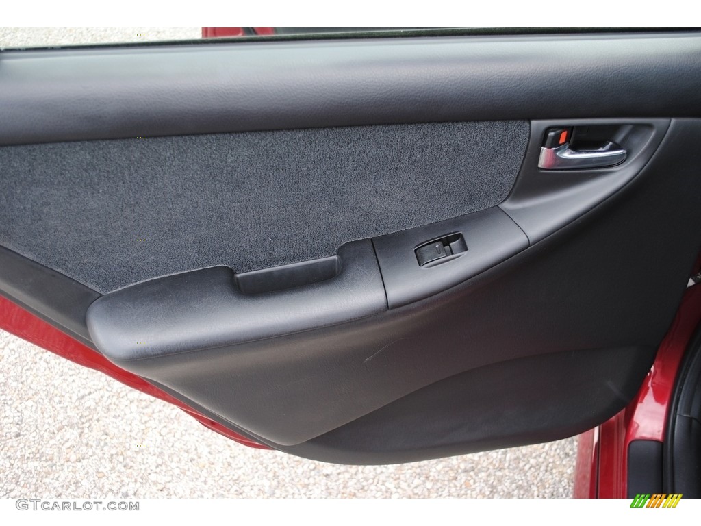 2006 Corolla S - Impulse Red Pearl / Dark Charcoal photo #15