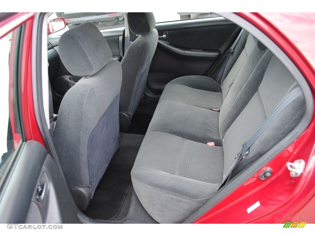 2006 Corolla S - Impulse Red Pearl / Dark Charcoal photo #16
