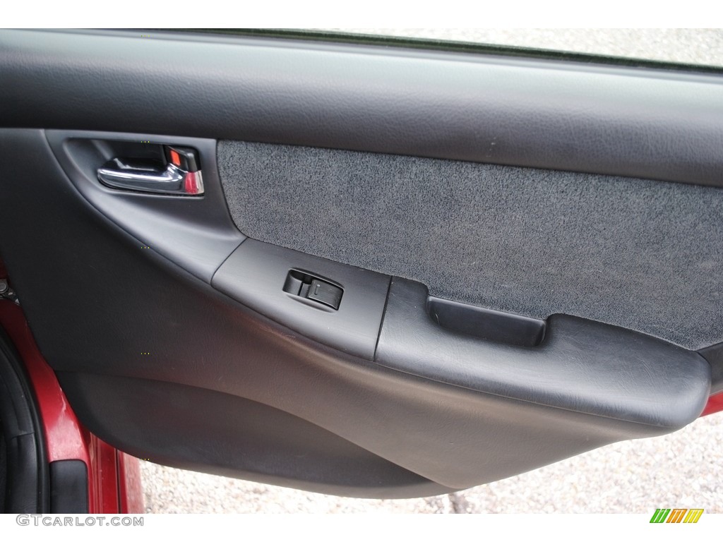 2006 Corolla S - Impulse Red Pearl / Dark Charcoal photo #17