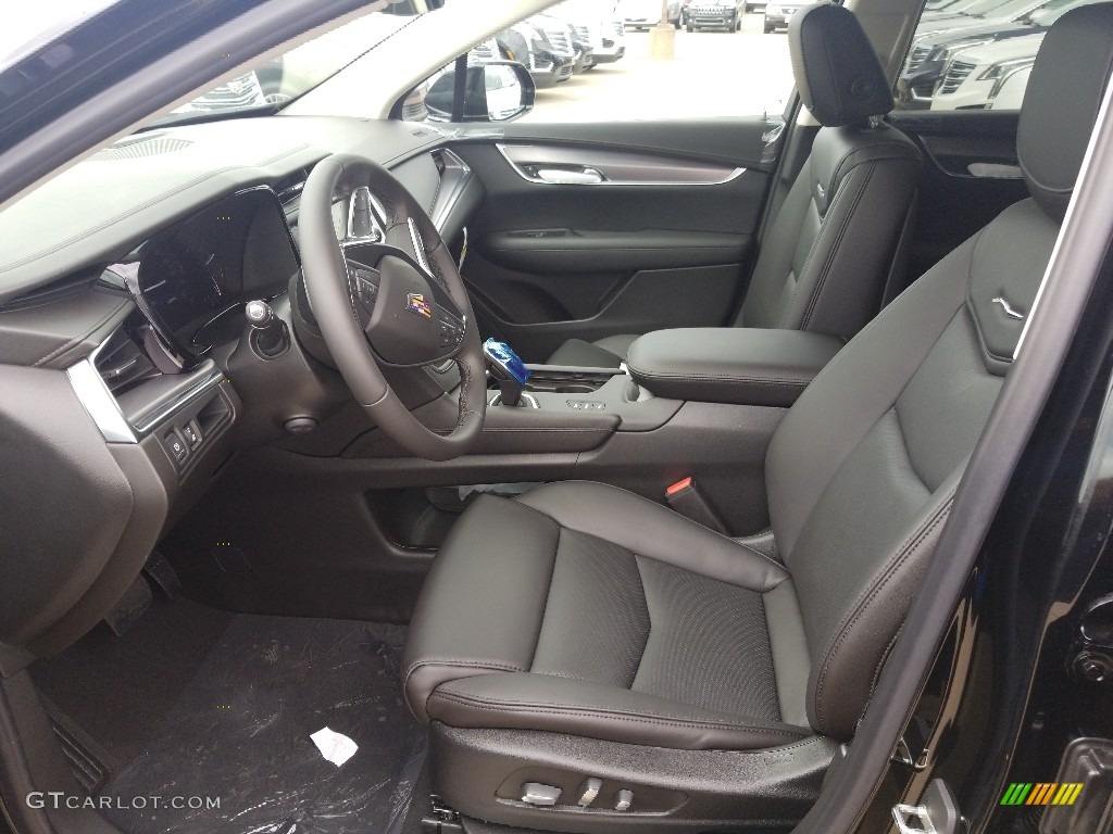 Jet Black Interior 2019 Cadillac XT5 Luxury AWD Photo #128179888