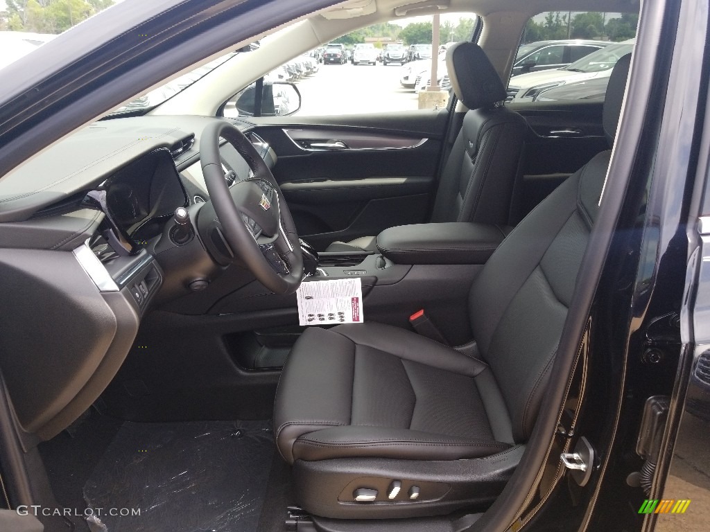 Jet Black Interior 2019 Cadillac XT5 Luxury AWD Photo #128179993