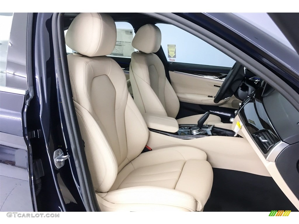 2018 5 Series 530e iPerfomance Sedan - Imperial Blue Metallic / Canberra Beige/Black photo #2