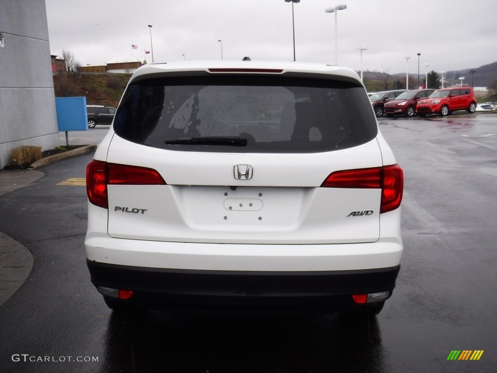 2016 Pilot EX-L AWD - White Diamond Pearl / Beige photo #8