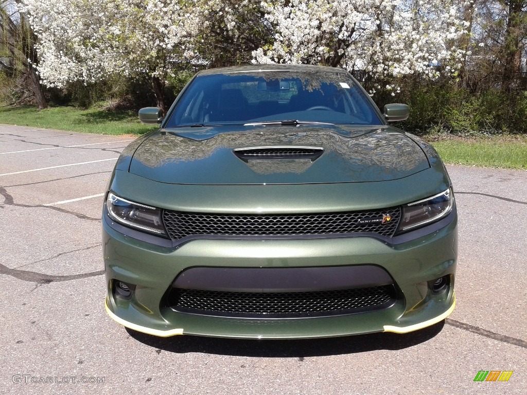 2018 Charger R/T Scat Pack - F8 Green / Black photo #3