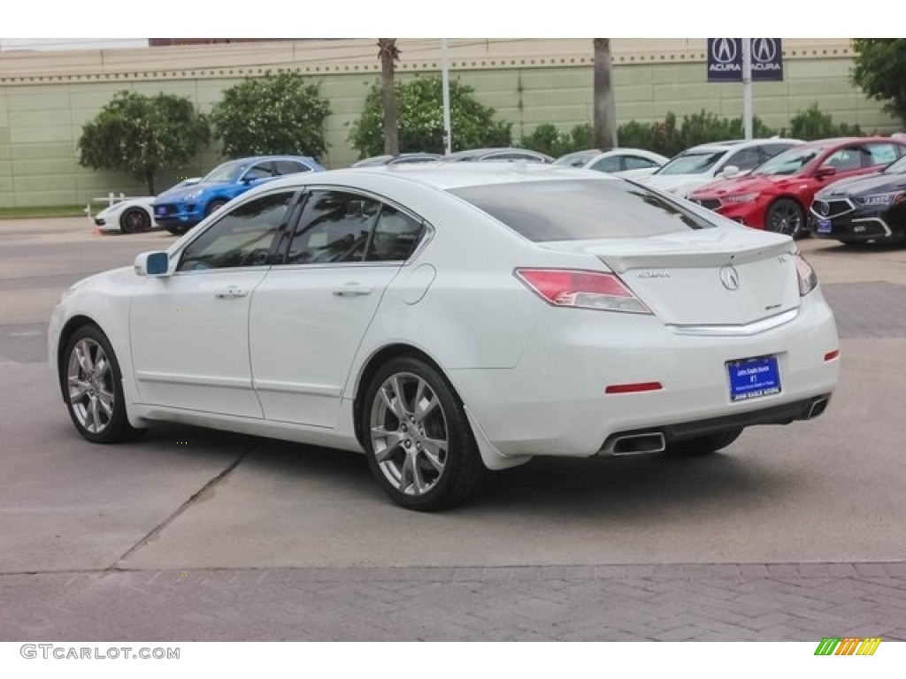2012 TL 3.7 SH-AWD Advance - Bellanova White Pearl / Parchment photo #5